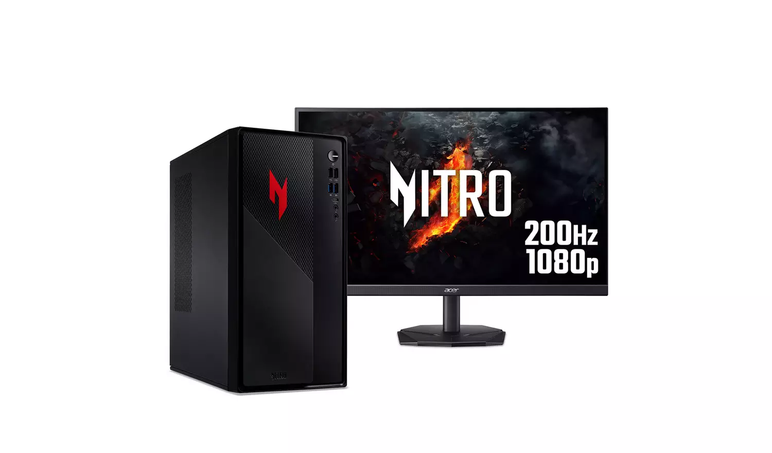 Acer KG241YX1 i5 16GB 512GB PC & 24in Monitor Pack