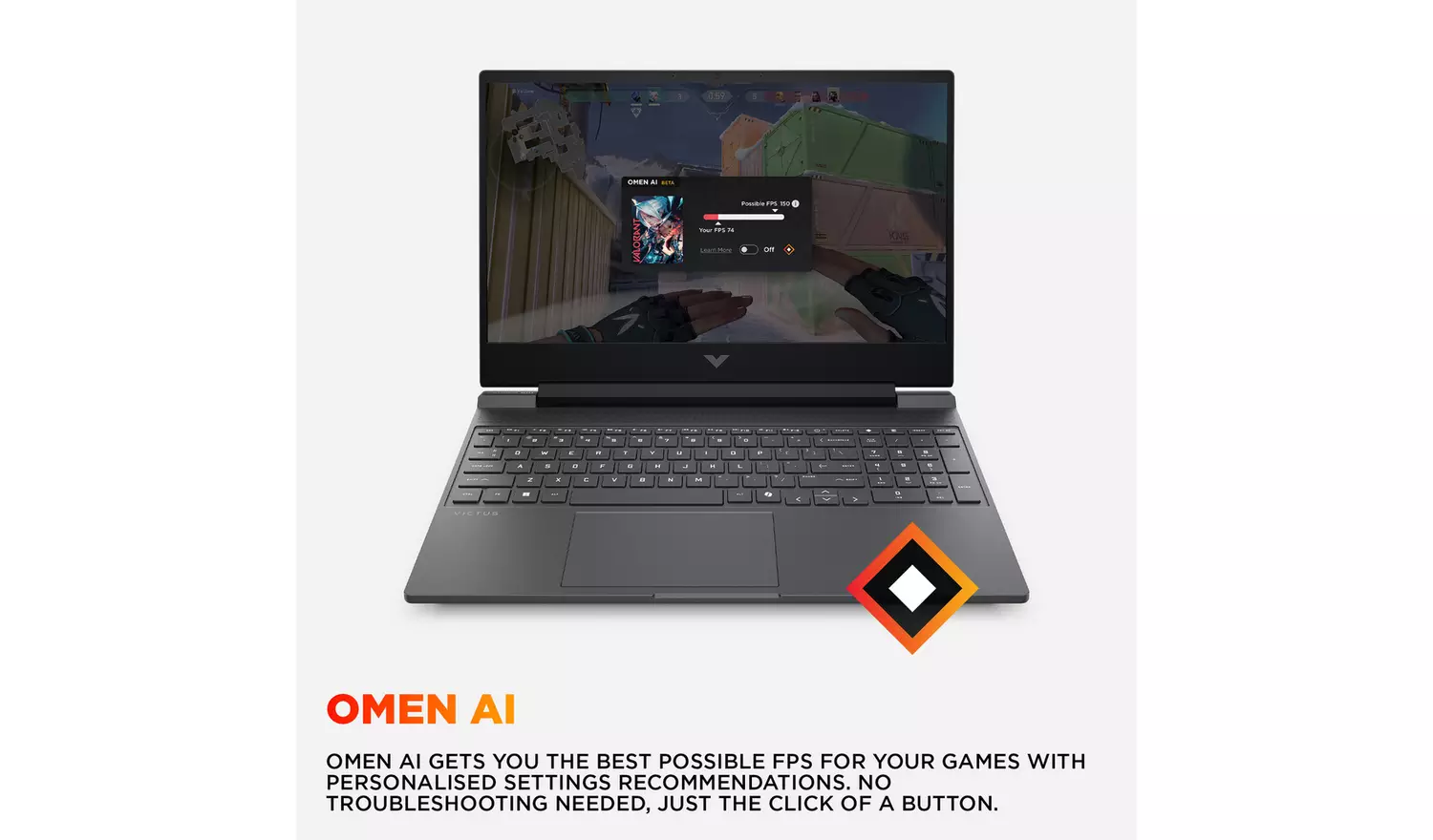 HP Victus 15.6in R7 16GB 512GB RTX4050 - Image 8