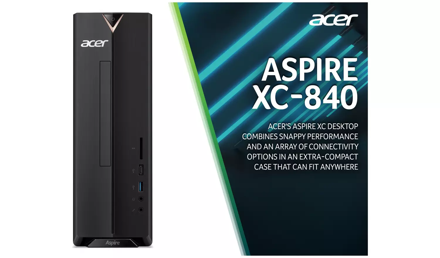 Acer Aspire XC-840 Pentium Silver 8GB 256GB PC - Image 2