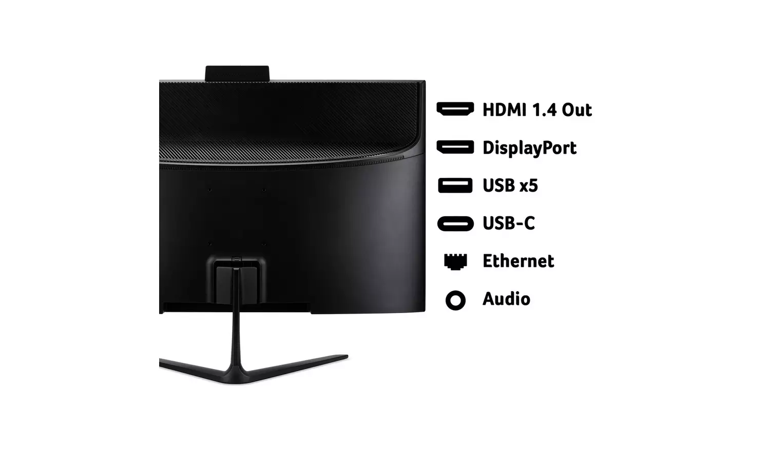 Acer C24-2G N150 8GB 256GB 24in AIO PC - Image 2