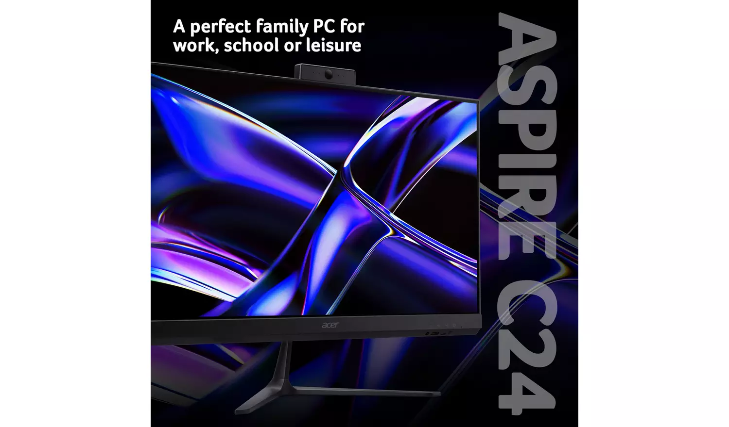 Acer C24-2G N150 8GB 256GB 24in AIO PC - Image 4