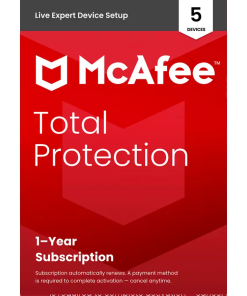 McAfee TechMaster Total Protection 1Y 5D