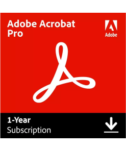 Adobe Acrobat Pro Software 1Y 1D